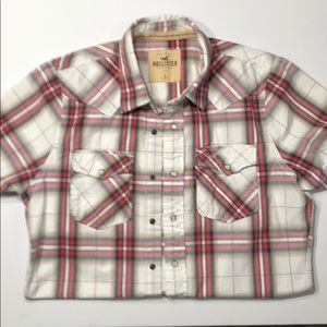Hollister button up short sleeve